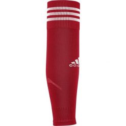 Skarpetogetry piłkarskie: Adidas Getry piłkarskie Team Sleeve 18 czerwone r. 34-36 (CV7523)