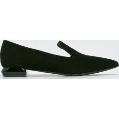 Gino Rossi - Baleriny. Czarne baleriny damskie zamszowe marki Gino Rossi. W wyprzedaży za 229,90 zł.