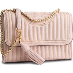 Torebka TORY BURCH - Small Convertible Shoulder 52310 Shell Pink 652. Różowe torebki klasyczne damskie Tory Burch, bez wzorów, ze skóry, eleganckie, bez dodatków. Za 2559,00 zł.