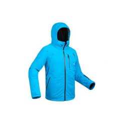 Kurtka narciarska SKI-P JKT 900 męska. Niebieskie kurtki męskie marki WED'ZE, s, z elastanu, narciarskie. Za 599,99 zł.