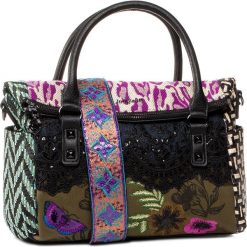 Torebka DESIGUAL - 20SAXAA5 2000. Zielone torebki klasyczne damskie Desigual, bez wzorów, z tworzywa sztucznego, klasyczne, bez dodatków. W wyprzedaży za 319,00 zł.