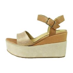 IGI & CO damskie sandały 40 beżowe. Brązowe sandały damskie Igi co, bez wzorów, bez obcasa, na platformie, bez zapięcia. Za 489,00 zł.