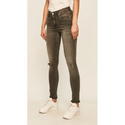 Calvin Klein Jeans - Jeansy CKJ 011. Szare jeansy damskie Calvin Klein Jeans. Za 549,90 zł.