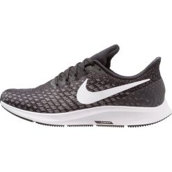 Nike Performance AIR ZOOM PEGASUS 35 Obuwie do biegania treningowe black/white/gunsmoke/oil grey. Szare buty do biegania męskie marki Eterna Comfort Fit, m, w kratkę, z klasycznym kołnierzykiem. Za 499,00 zł.