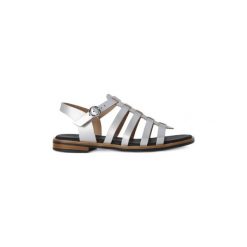 Sandały damskie: Sandały Frau SATIN SILVER