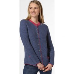 Marie Lund - Kardigan damski, niebieski. Niebieskie swetry damskie Marie Lund, m, bez wzorów, z bawełny. Za 229,95 zł.
