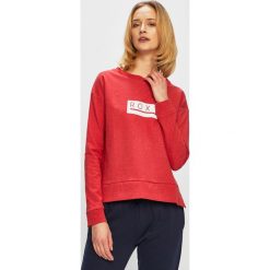 Roxy - Bluza. Czerwone bluzy damskie Roxy, s, z nadrukiem, z elastanu, bez rękawów, bez kaptura. W wyprzedaży za 159,90 zł.