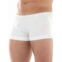 Bokserki męskie: Brubeck Bokserki męskie ShortBox BX10050 białe r. S (BX10050)