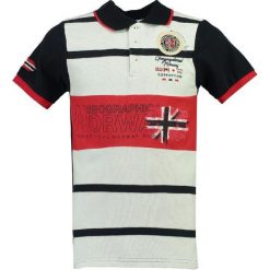 Geographical Norway Męska Koszulka Polo Kerguelen M Biały. Białe koszulki męskie marki Geographical Norway, m, z napisami. Za 149,00 zł.