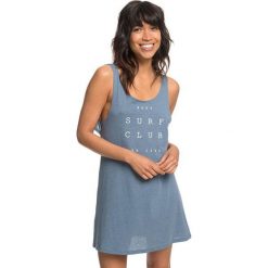 ROXY Ladies Dress Travel To Live Tee Dress Blue Mirage Heather ERJX603141-BMKH (rozmiar M). Brązowe spódniczki damskie Roxy, m, bez wzorów, sportowe, sportowe. W wyprzedaży za 117,00 zł.