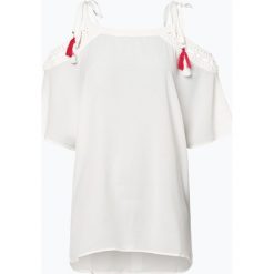Comma - Bluzka damska, beżowy. Brązowe bluzki damskie comma, s, bez wzorów, z szyfonu, boho, bez kołnierzyka, bez rękawów. Za 299,95 zł.