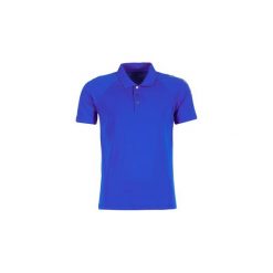 Koszulki polo z krótkim rękawem Emporio Armani EA7 TRAIN VISIBILITY. Niebieskie koszulki męskie marki Emporio Armani EA7, s, bez wzorów, z krótkim rękawem. Za 311,20 zł.