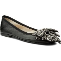 Baleriny damskie: Baleriny HEGO’S MILANO – 1033 Nappa Nero/Fiocco Perline