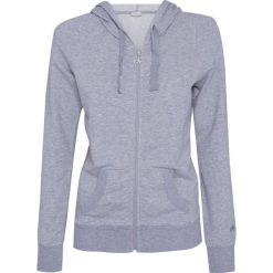 Bluza DEHA ACTIVE. Szare bluzy damskie Deha, bez wzorów, z dzianiny, bez rękawów, z kapturem. W wyprzedaży za 139,00 zł.