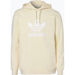 Bluzy męskie: adidas Originals - Męska bluza nierozpinana, żółty