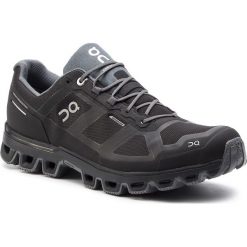 Buty ON - Cloudventure Waterproof 00022 Black/Graphit 99951. Czarne buty sportowe męskie On, z tworzywa sztucznego, bez zapięcia, do biegania. Za 799,00 zł.