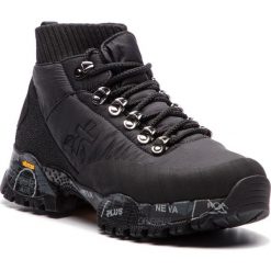 Trapery Premiata Loutrecd 0146. Czarne buty trekkingowe damskie Premiata, bez obcasa, bez zapięcia. W wyprzedaży za 719,00 zł.