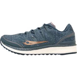 Saucony LIBERTY ISO Obuwie do biegania Stabilność blue/denim/copper. Szare buty do biegania damskie Saucony, z denimu. W wyprzedaży za 531,30 zł.