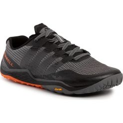 Buty MERRELL - Trail Glove 5 J62283 Castlerock. Czarne buty sportowe męskie Merrell, ze skóry ekologicznej, bez zapięcia, do biegania. W wyprzedaży za 279,00 zł.