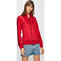 Armani Exchange - Bluza. Czarne bluzy damskie marki Armani Exchange, s, bez wzorów, z elastanu, bez rękawów, bez kaptura. Za 599,90 zł.