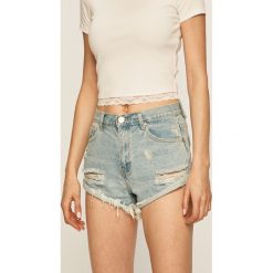 Glamorous - Szorty jeansowe. Niebieskie szorty damskie Glamorous, s, bez wzorów, z bawełny, casualowe. W wyprzedaży za 119,90 zł.