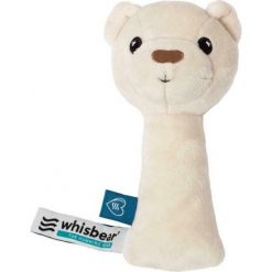 Grzechotka Whisbear Grzechotka Miś biały. Białe przytulanki i maskotki Whisbear. Za 37,90 zł.