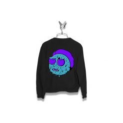 Bluza Morty Toxic Damska. Czarne bluzy damskie Failfake, xs, bez wzorów, bez rękawów, bez kaptura. Za 160,00 zł.