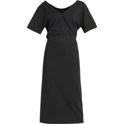 GStar BOHDANA DRESS Sukienka z dżerseju black. Czarne sukienki damskie marki G-Star, m, bez wzorów, z bawełny, bez kołnierzyka, bez rękawów. Za 369,00 zł.