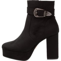 Botki damskie: Lost Ink DELTA DETAIL PLATFORM Botki na obcasie black