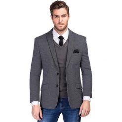 Marynarka LEONARDO MACS000132. Szare marynarki męskie marki Giacomo Conti, m, z bawełny, sportowe. Za 499,00 zł.