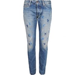 Pepe Jeans Jeansy "Stanley Art". Żółte jeansy męskie w kolorowe wzory. Za 249,00 zł.