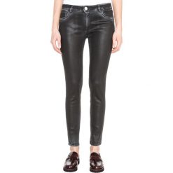 Trussardi Jeans 206 Dżinsy Czarny. Czarne jeansy damskie Trussardi Jeans, bez wzorów, z elastanu. Za 619,95 zł.