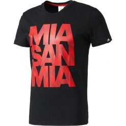 Adidas Koszulka męska FC Bayern GR Tee Bet czarna r. XXL (AZ5320). Czarne koszulki sportowe męskie marki Adidas, do piłki nożnej. Za 101,21 zł.