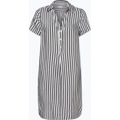 Marie Lund - Sukienka damska, niebieski. Niebieskie sukienki damskie Marie Lund, w paski, eleganckie, z koszulowym kołnierzykiem, bez rękawów, koszulowe. Za 279,95 zł.