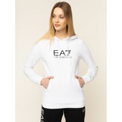 Bluza EA7 Emporio Armani 8NTM40 TJ31Z 0102. Białe bluzy damskie EA7 Emporio Armani, m, bez wzorów, z elastanu, bez rękawów, bez kaptura. W wyprzedaży za 389,00 zł.