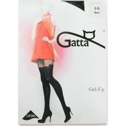Gatta - Rajstopy GIRL UP. Czarne rajstopy damskie Gatta, bez wzorów. Za 29,90 zł.