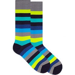 Nanushki - Skarpety. Szare skarpetki męskie marki Nanushki, bez wzorów, z elastanu. Za 24,90 zł.
