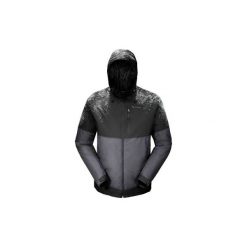 Kurtka turystyczna SH100 X-Warm męska. Brązowe kurtki męskie marki SOLOGNAC, xl, z materiału. Za 149,99 zł.