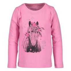 Blue Seven Koszulka Dziewczęca Z Koniem 92 Różowa. Różowe bluzki dziewczęce marki Blue Seven, z nadrukiem. Za 39,00 zł.