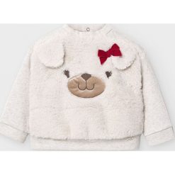 Mayoral - Bluza dziecięca 68-98 cm. Bluzy dziewczęce Mayoral, z aplikacjami, z bawełny, bez rękawów, bez kaptura. Za 123,90 zł.