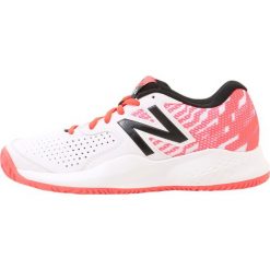Buty sportowe damskie: New Balance 696 V3 Obuwie do tenisa Outdoor white/vivid coral