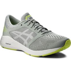 Buty ASICS - RoadHawk FF T7D2N Mid Grey/White/Safety Yellow 9601. Szare buty do biegania męskie Asics, z materiału. W wyprzedaży za 319,00 zł.