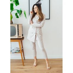 Marynarka Ellen beige - M. Brązowe marynarki damskie m. Za 199,00 zł.