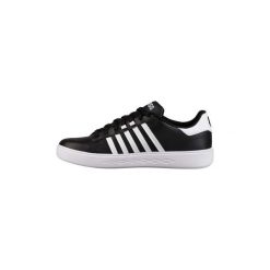 Buty K-Swiss Pershing Court Cmf. Czarne trampki i tenisówki damskie marki K-SWISS, bez wzorów, bez zapięcia. Za 114,76 zł.
