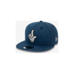 New Era Mickey Czapka z daszkiem Niebieski. Niebieskie czapki męskie New Era, bez wzorów, z bawełny. Za 171,95 zł.