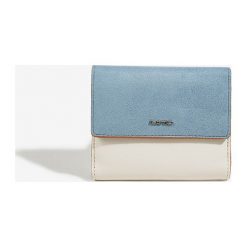 Parfois - Portfel. Niebieskie portfele damskie Parfois, bez wzorów, z poliesteru. W wyprzedaży za 39,90 zł.