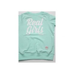 Bluzy damskie: BLUZA Real Girls Team/MINT