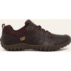 Caterpillar - Półbuty skórzane Instruct Casual. Żółte mokasyny męskie Caterpillar, ze skóry, casualowe. Za 399,90 zł.