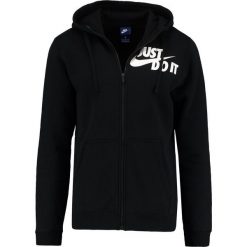 Bejsbolówki męskie: Nike Sportswear JUST DO IT FULL ZIP Bluza z kapturem black/white