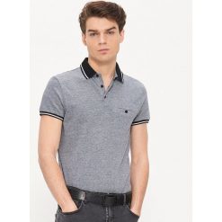 Koszulka polo - Szary. Szare koszulki męskie House, s, bez wzorów, polo, bez rękawów. Za 59,99 zł.